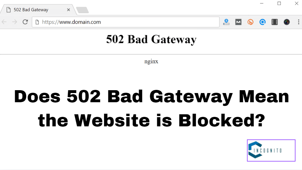 502 Bad Gateway