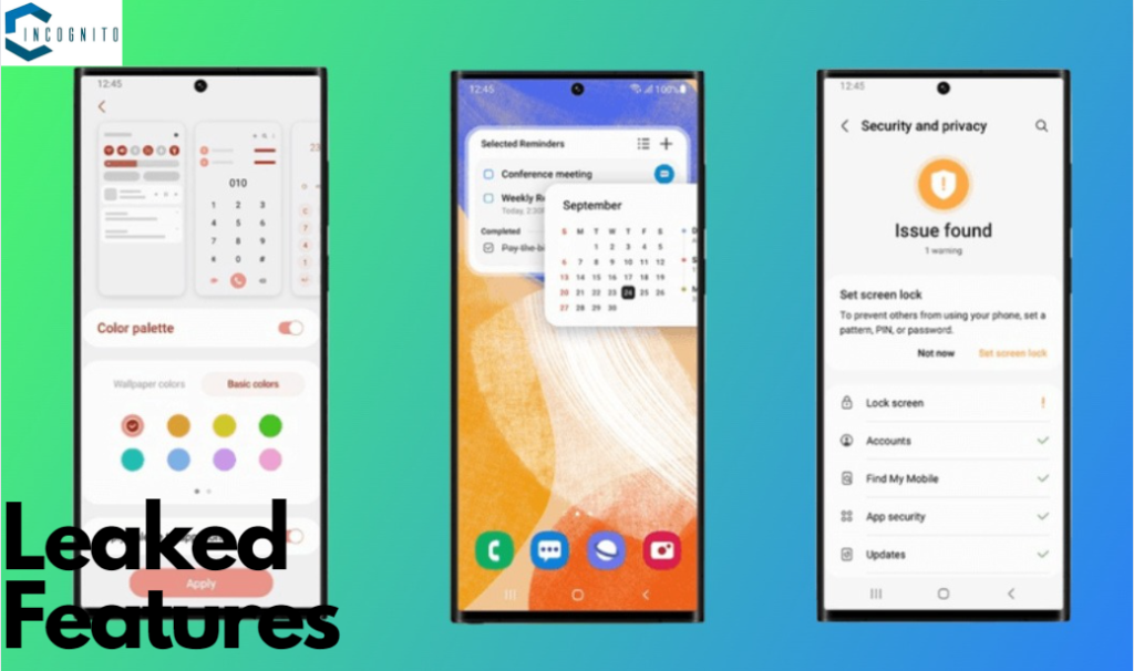 Leaked Features of Samsung One UI 7