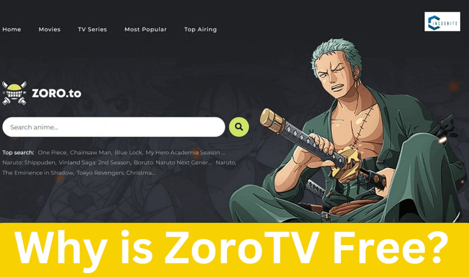 Why Is ZoroTV Free?