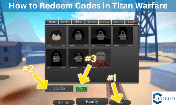 How to Redeem Codes in Titan Warfare