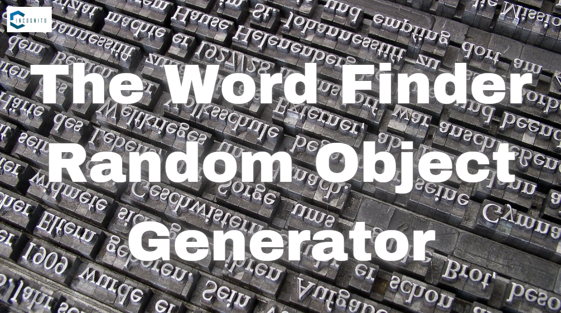 The Word Finder Random Object Generator