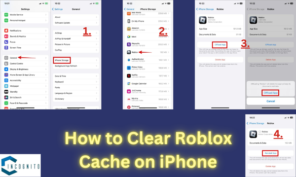 How to Clear Roblox Cache on iPhone