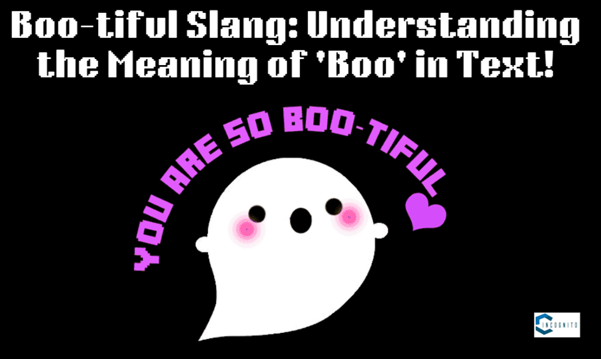 Boo meaning