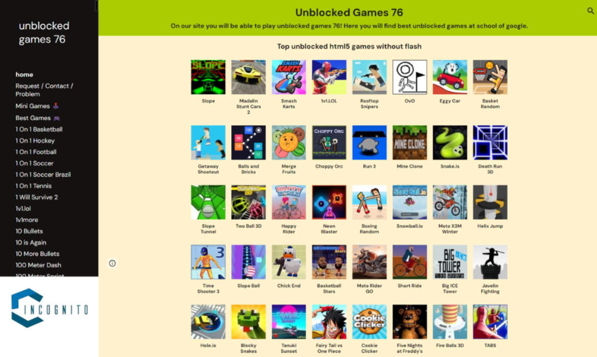 Unblocked Games 76 Closing the Gap between Fun and Accessibility