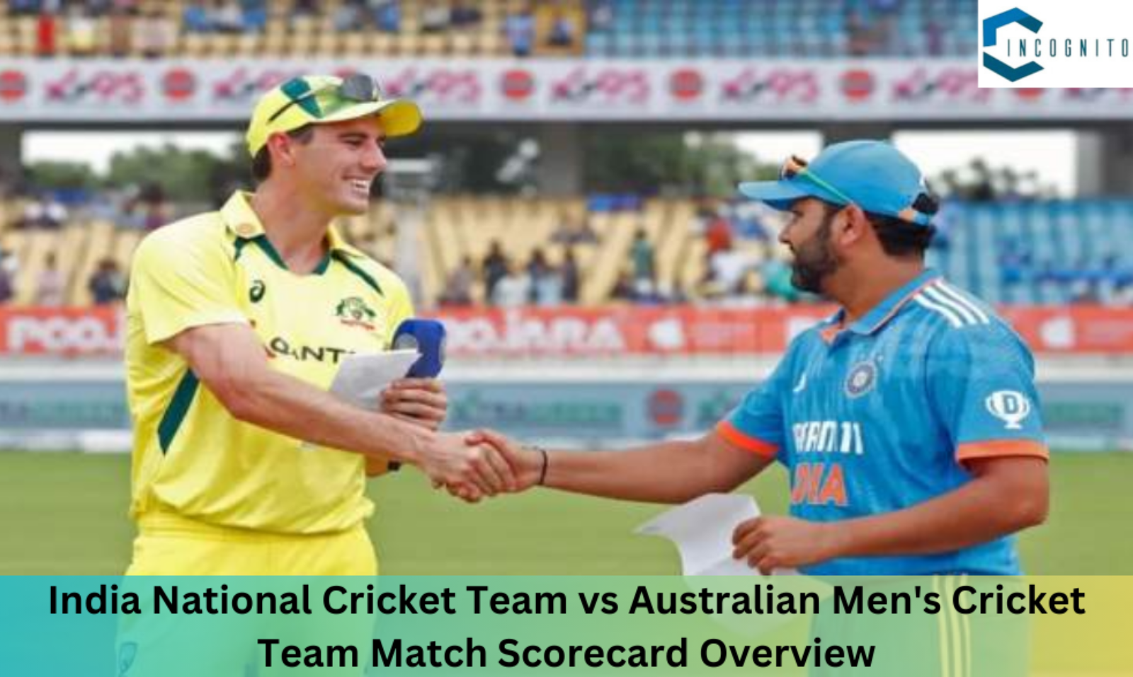 India National Cricket Team vs Australian Men's Cricket Team Match Scorecard Overview