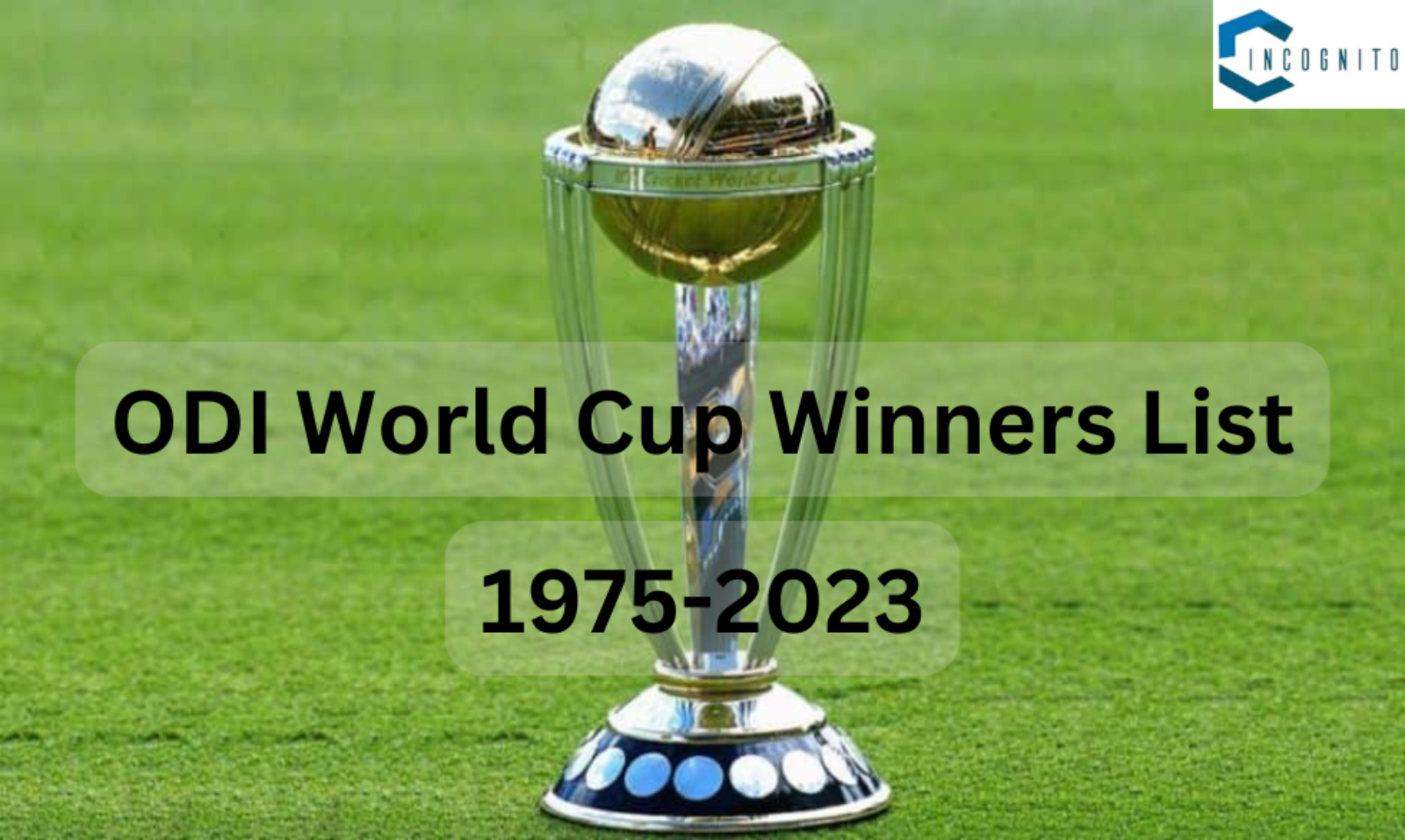 ODI World Cup Winners List (1975-2023): Which is the most Successful Team in ODI World Cup History? Know it here