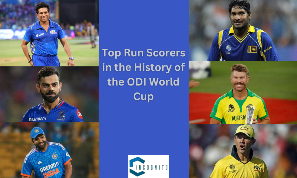 Top Run Scorers in the History of the ODI World Cup