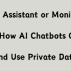 Smart Assistant or Monitoring Tool? How AI Chatbots Collect and Use Private Data