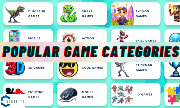 Popular Game Categories