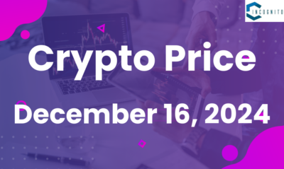 Crypto Price Today on December 16, 2024