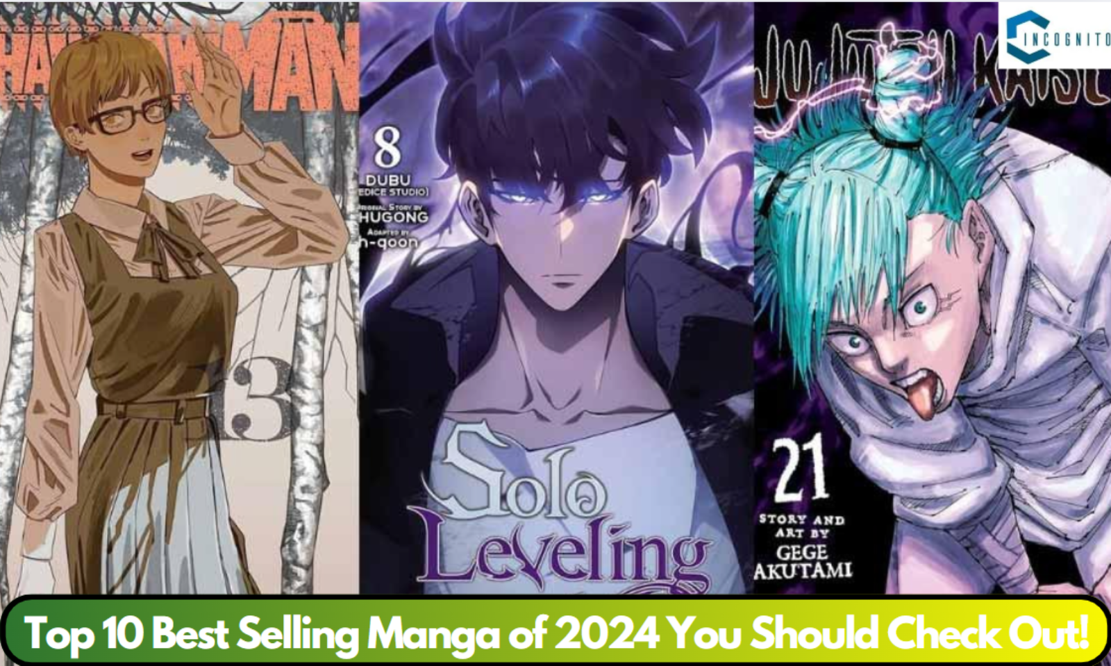 Top 10 Best Selling Manga of 2024 You Should Check Out! 