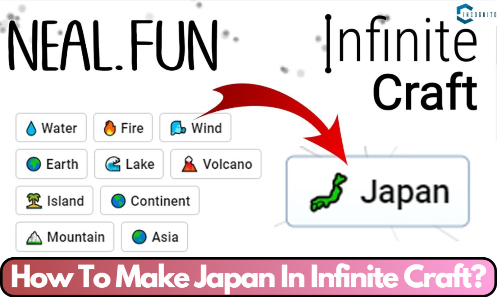 How To Make Japan In Infinite Craft?