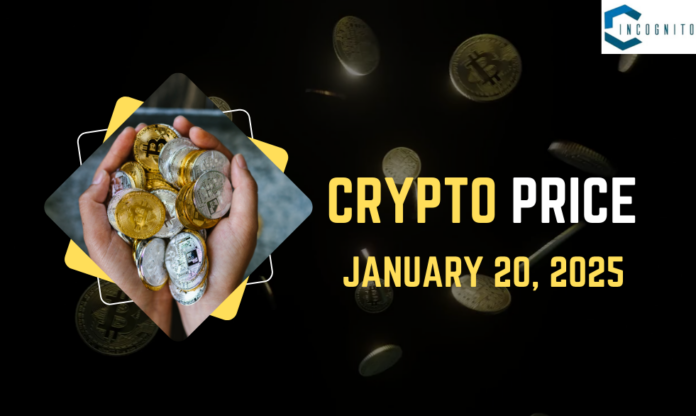 Crypto Price on January 20, 2025