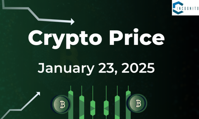 Crypto Price on January 23, 2025