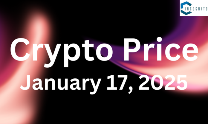 Crypto Price on January 17, 2025