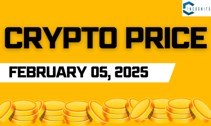 Crypto Price on February 05, 2025: Know the Top Gainers and Losers