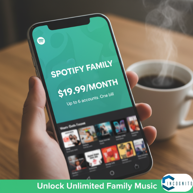 How much is a family plan on Spotify?